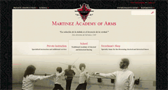 Desktop Screenshot of martinez-destreza.com