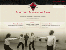 Tablet Screenshot of martinez-destreza.com